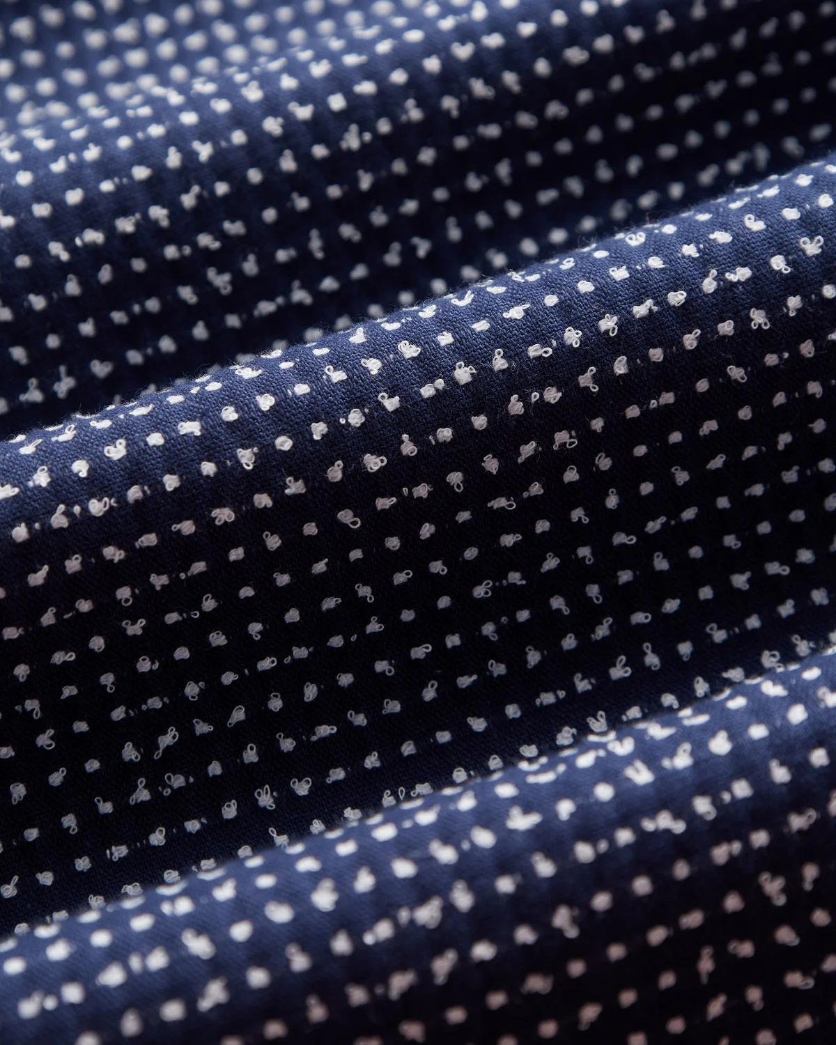'Dots' Cotton Camp Collar Shirt - Image 4