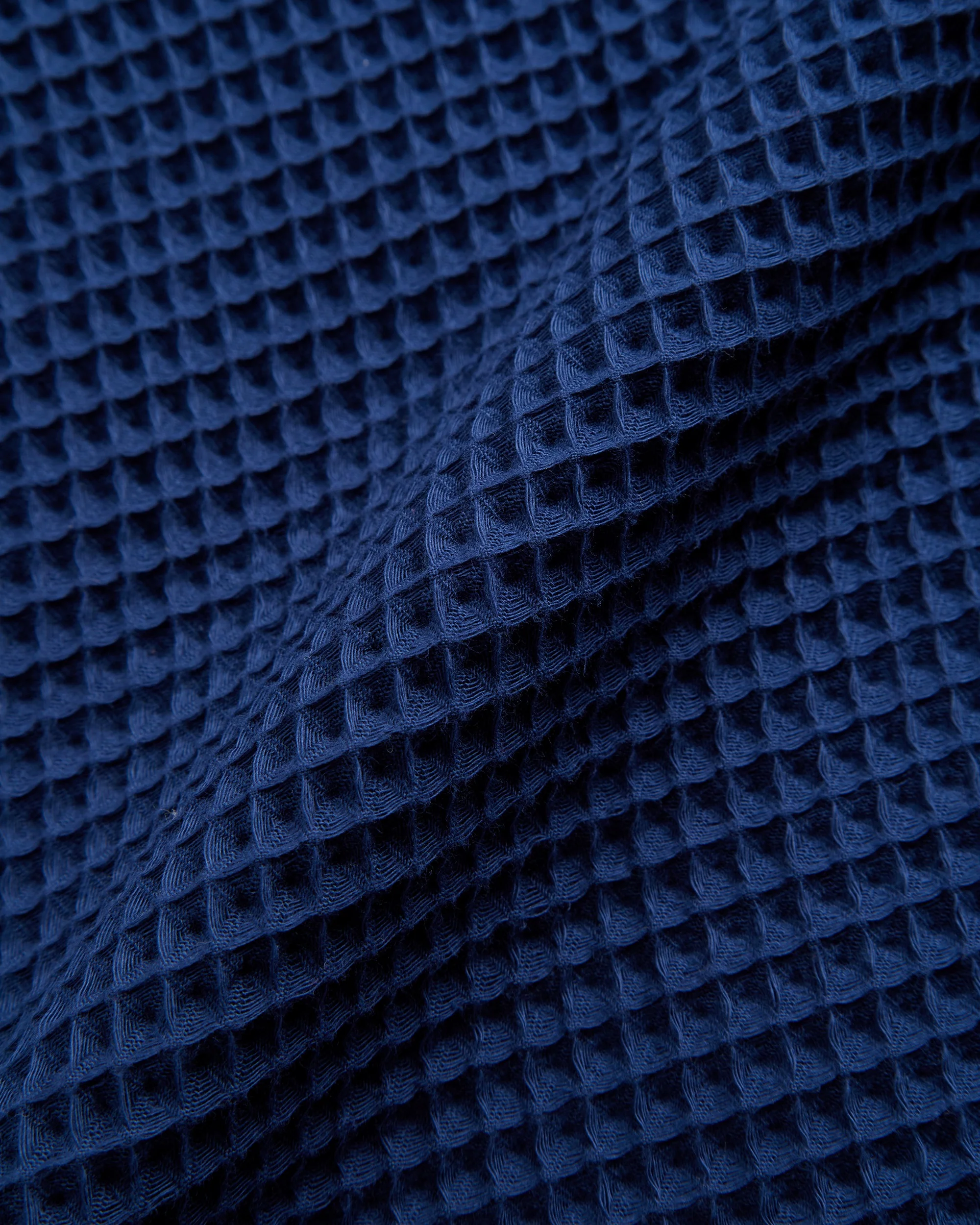 'Honey Comb' 3D Cotton Camp Collar Shirt - Image 4
