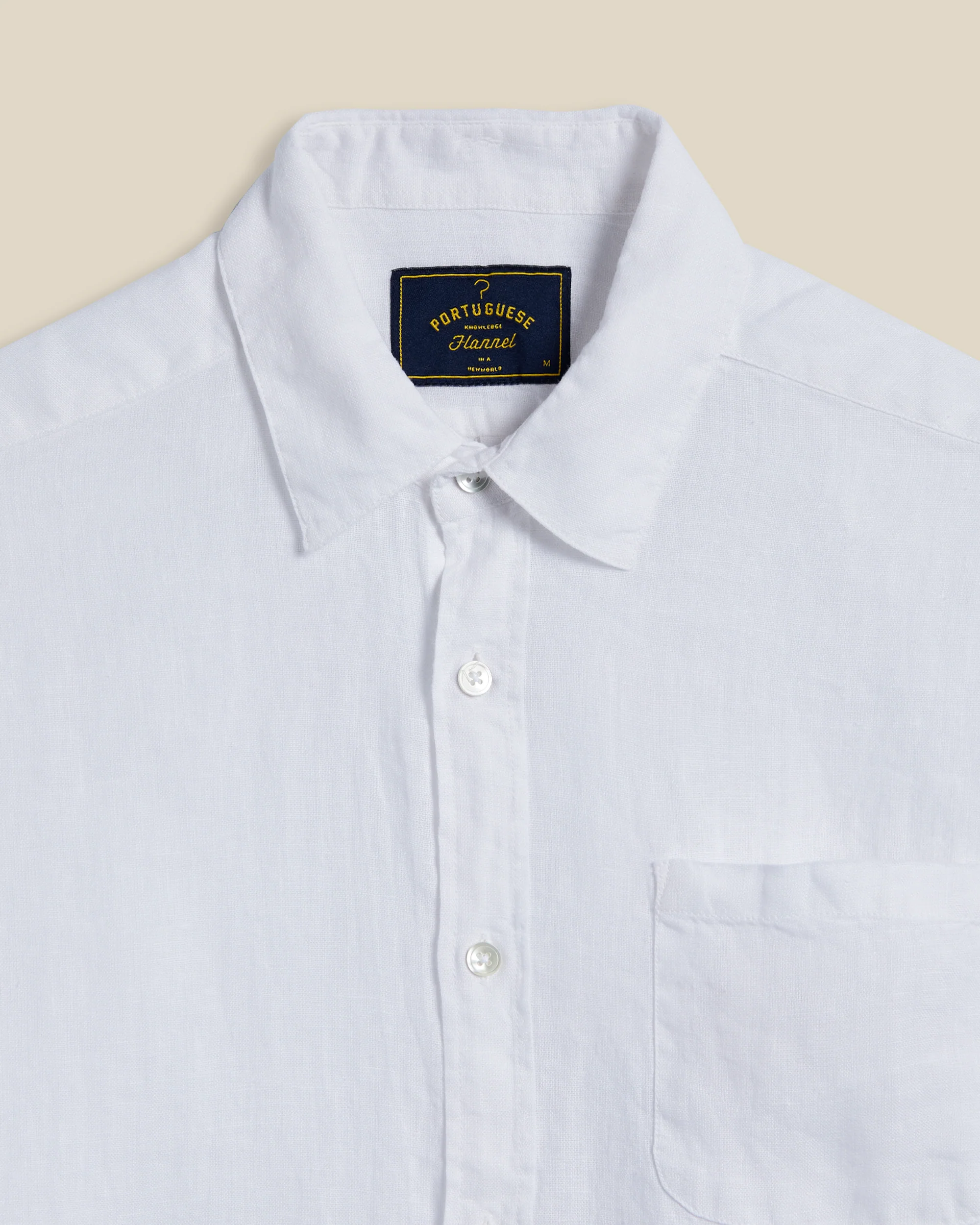 Long Sleeve Linen Shirt - Image 3