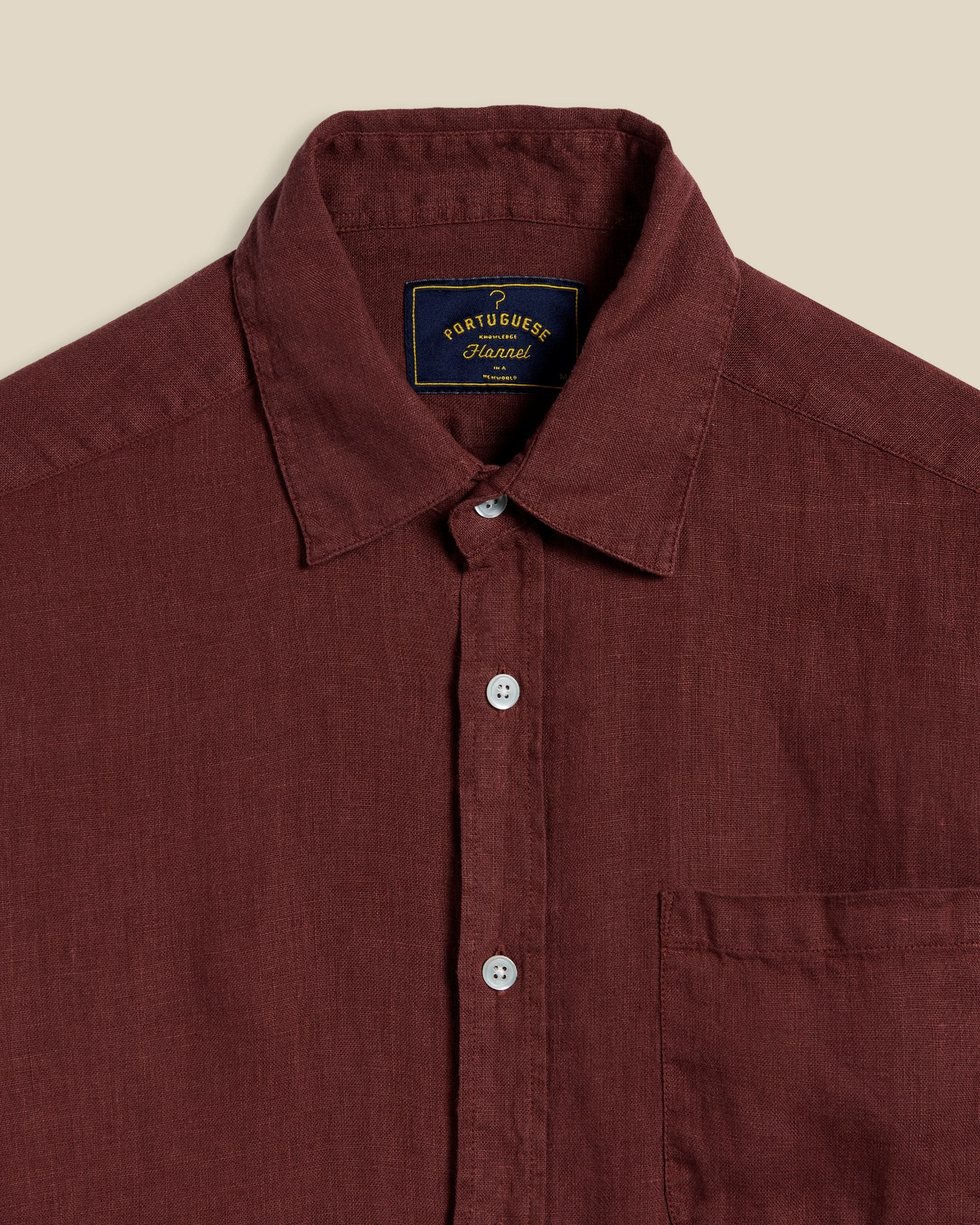 Long Sleeve Linen Shirt - Image 2