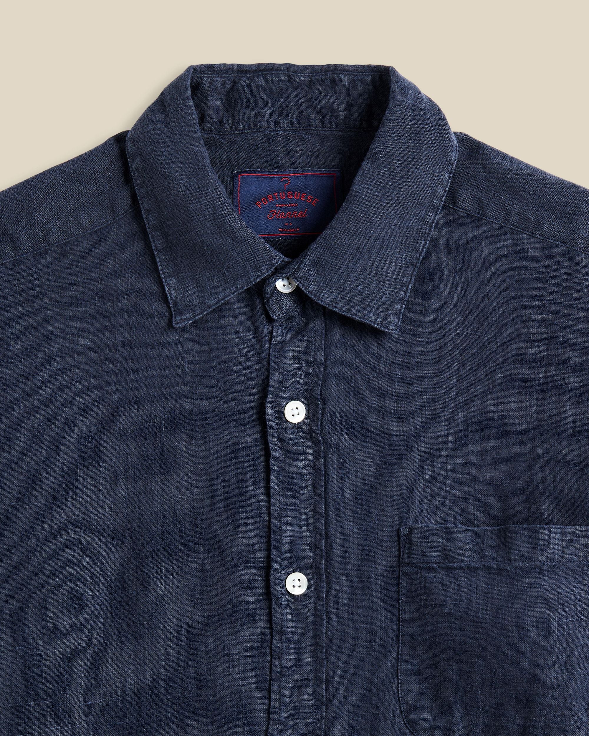 Long Sleeve Linen Shirt - Image 2