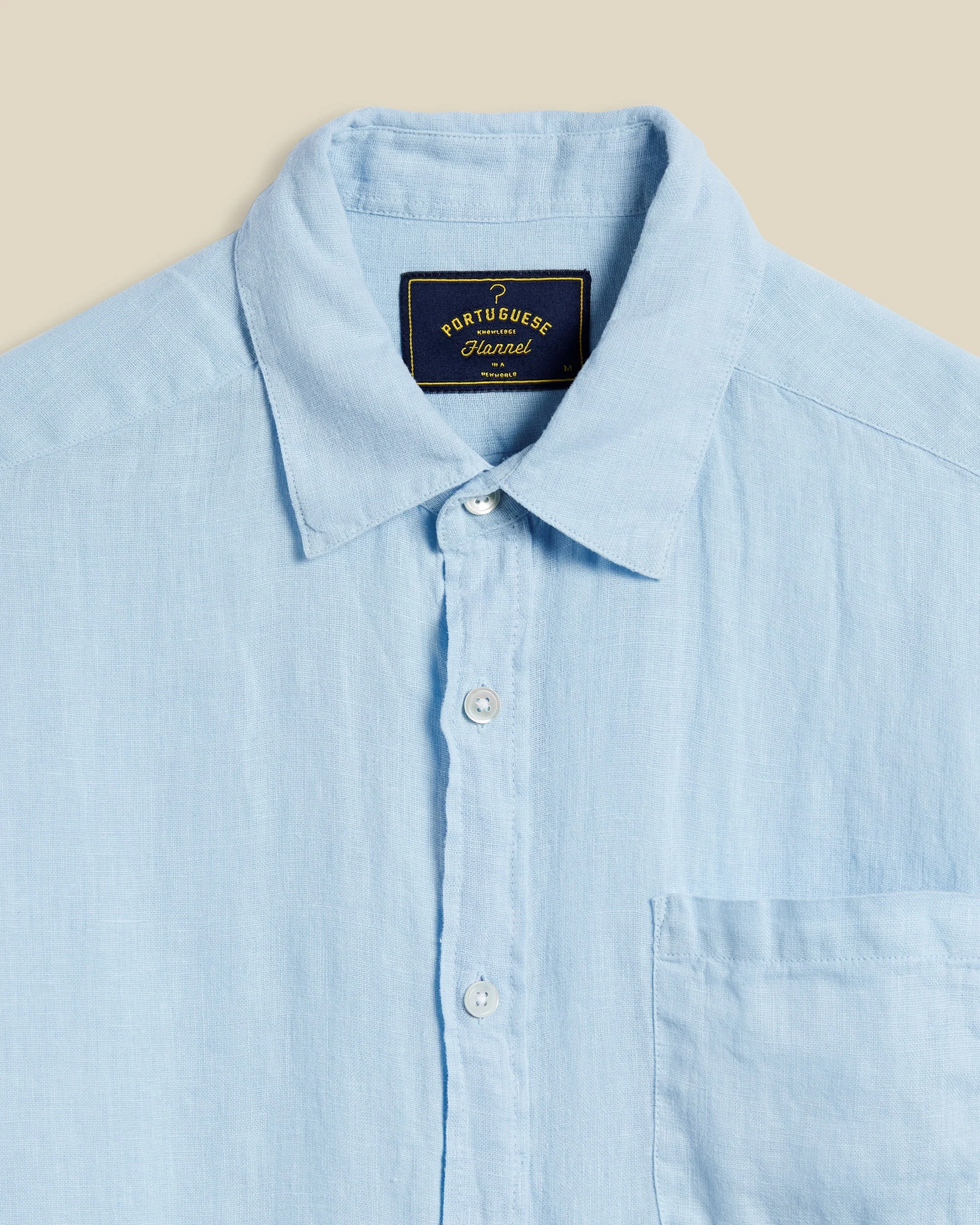 Long Sleeve Linen Shirt - Image 2
