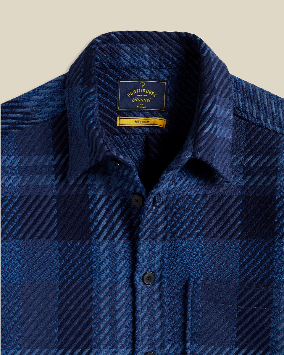 Oversized Plaid 'Upper' Overshirt - Image 3