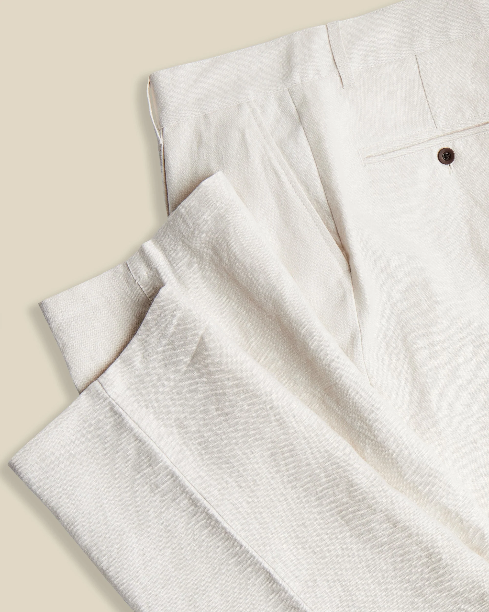 Relaxed Linen Trousers - Image 3