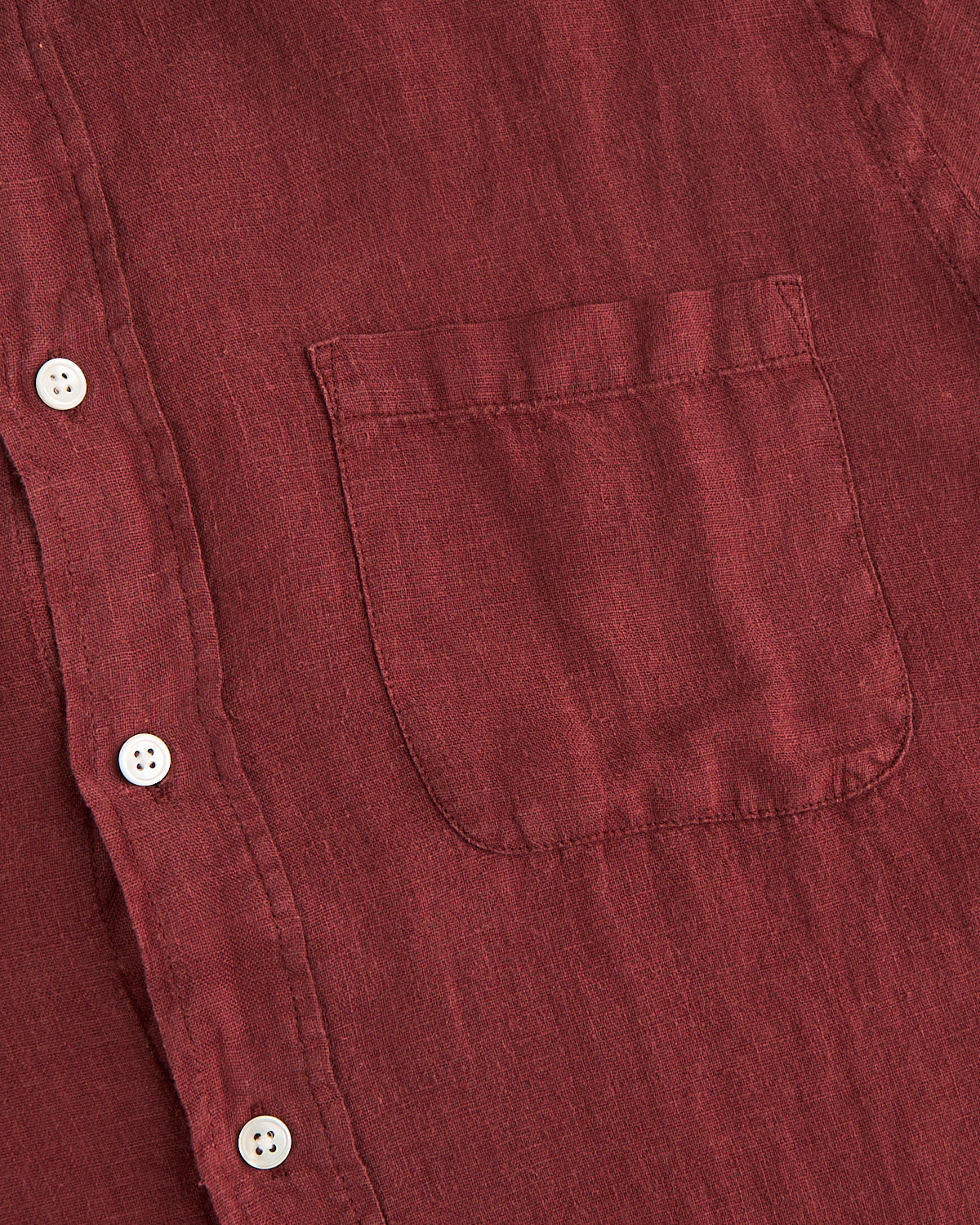 Short Sleeve Linen Shirt - Image 3