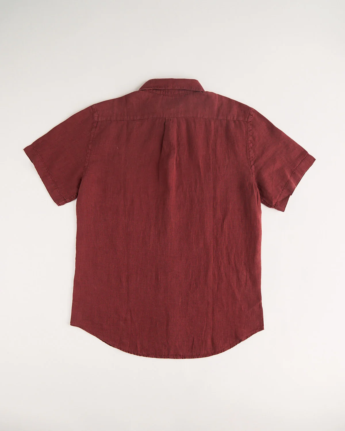 Short Sleeve Linen Shirt - Image 4