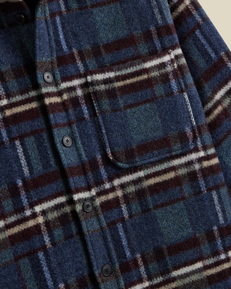 Wool 'Virgo Ii' Chunky Overshirt - Image 4