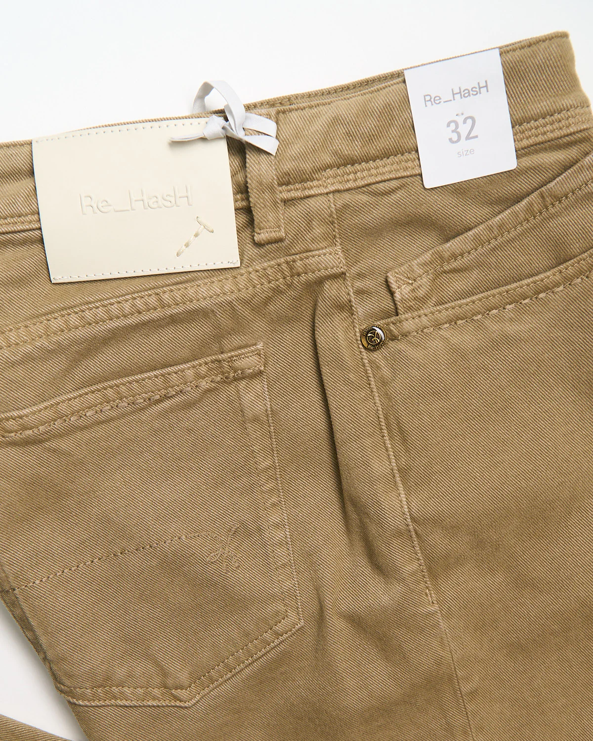 'Rubens' Tailored Fit Superstretch Bull Denim Pants - Image 2