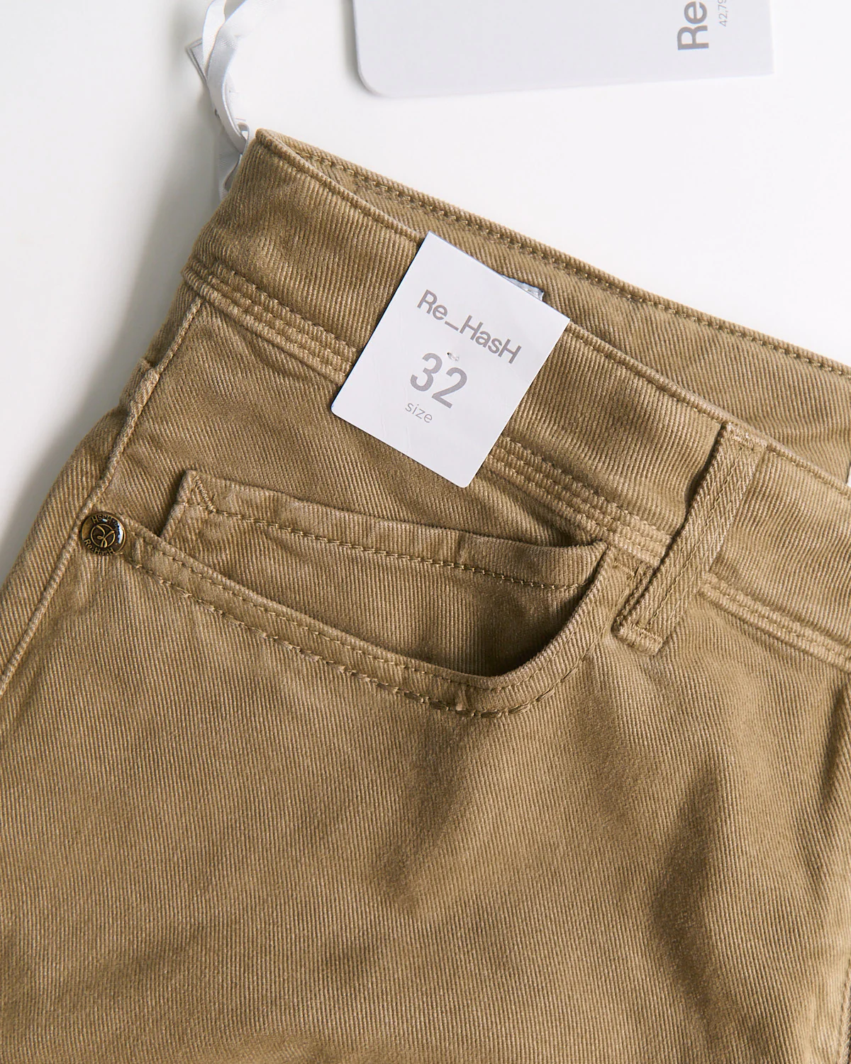 'Rubens' Tailored Fit Superstretch Bull Denim Pants - Image 5