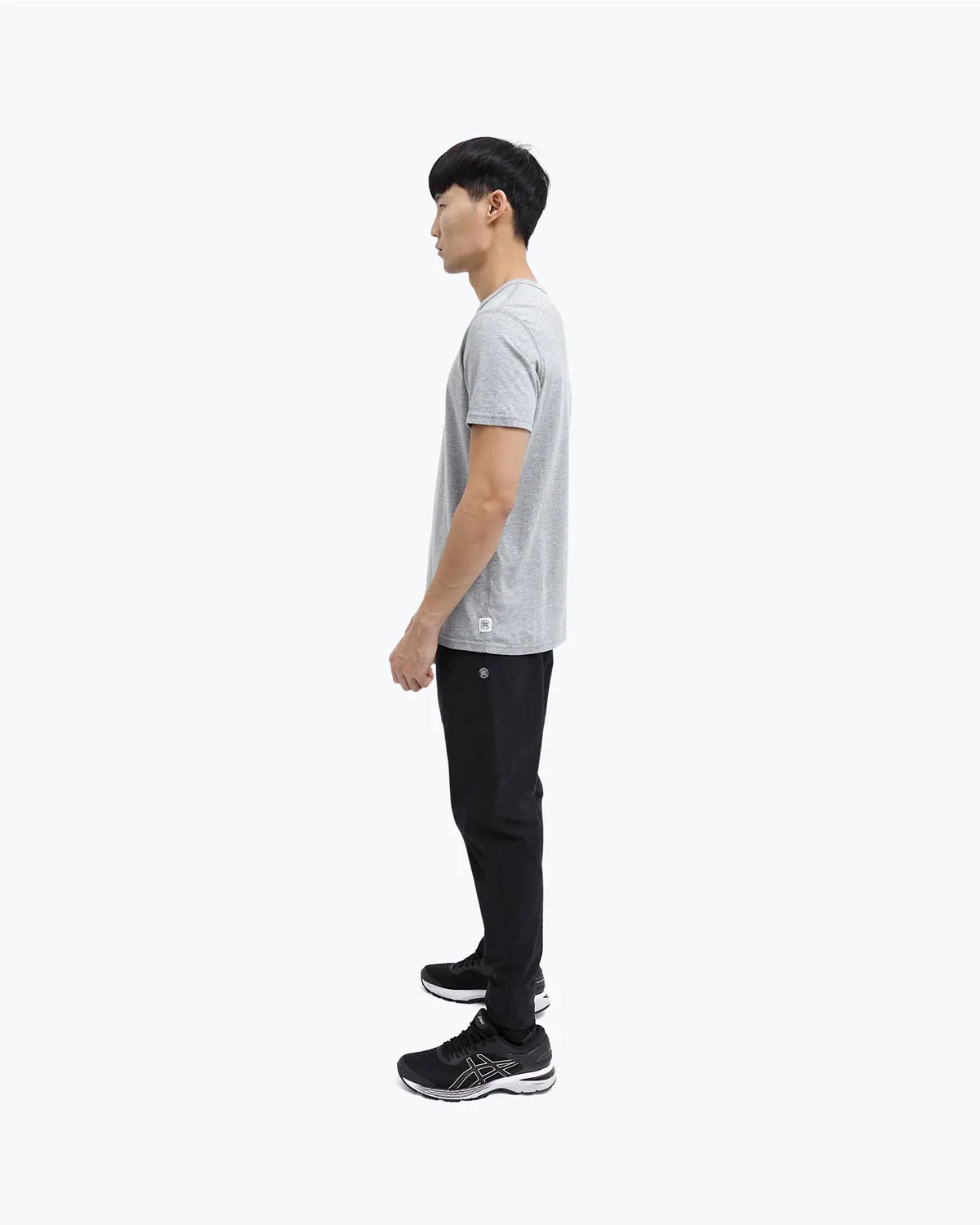 Lightweight Jersey Grey T-Shirt - Image 3