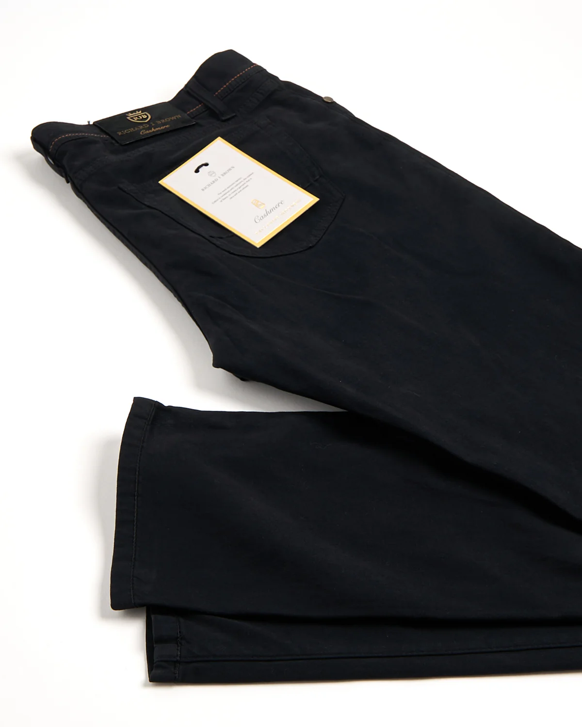 Milano Z Brushed Cotton 5 Pocket Pants - Image 7