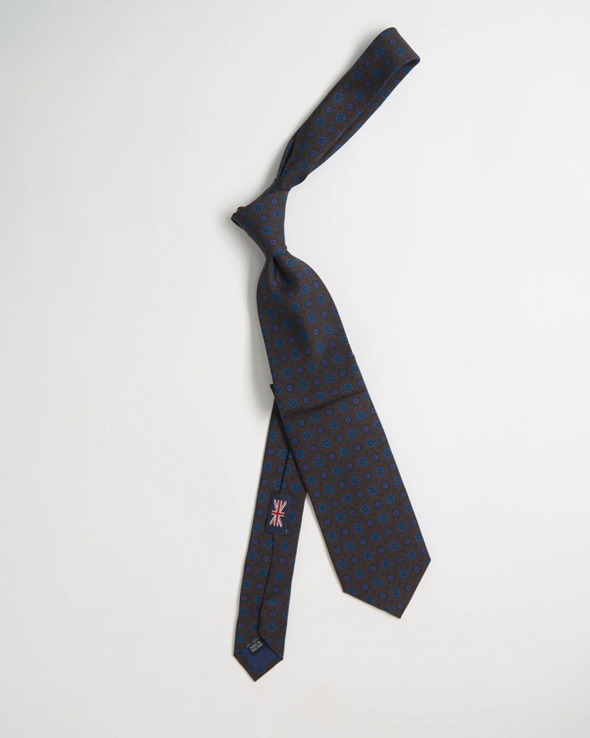 Silk Mini Floral Pattern Tie