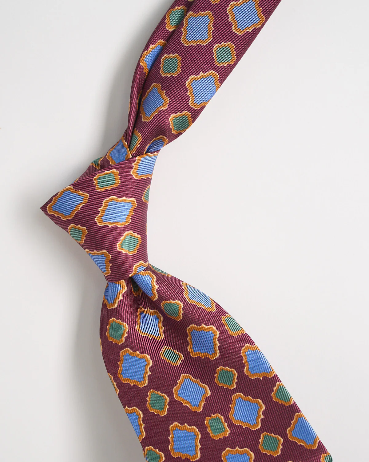 Silk Mirror Pattern Tie - Image 2