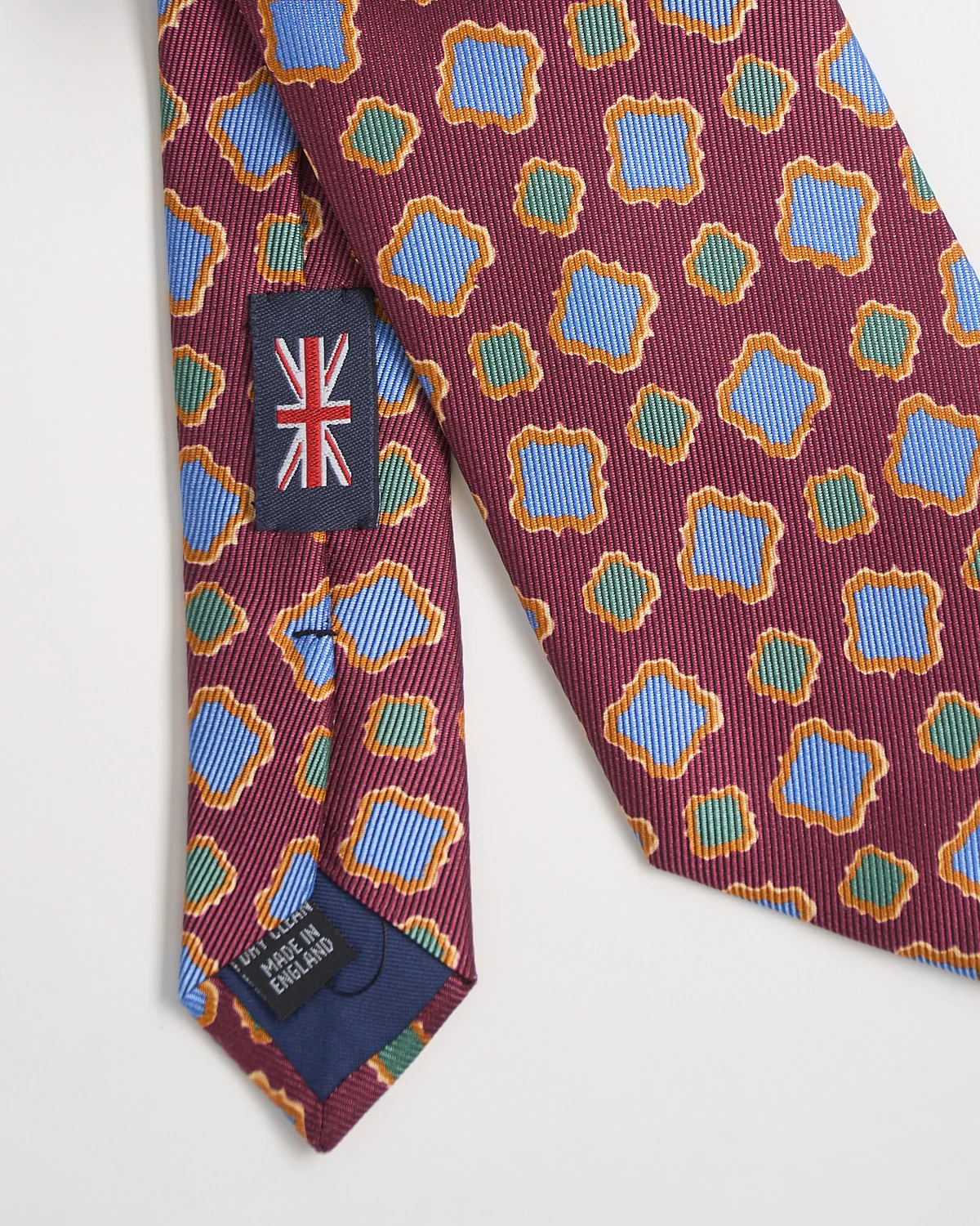 Silk Mirror Pattern Tie - Image 3