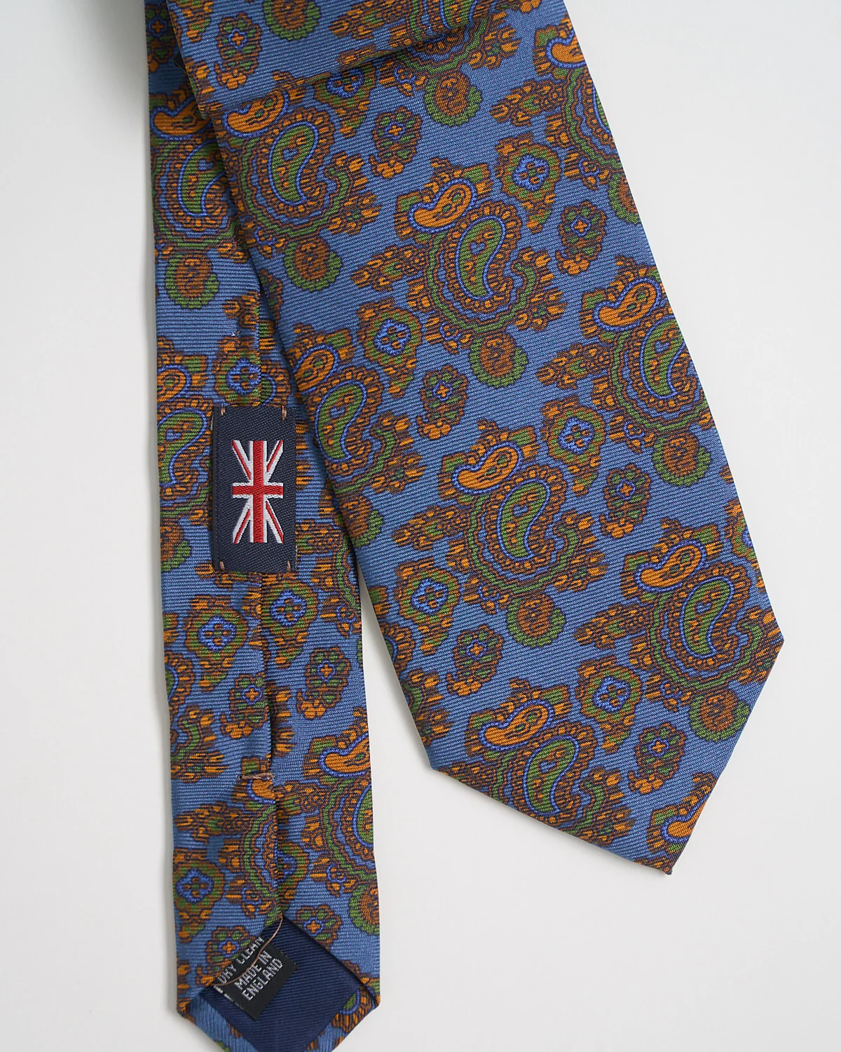 Silk Paisley Pattern Tie - Image 3