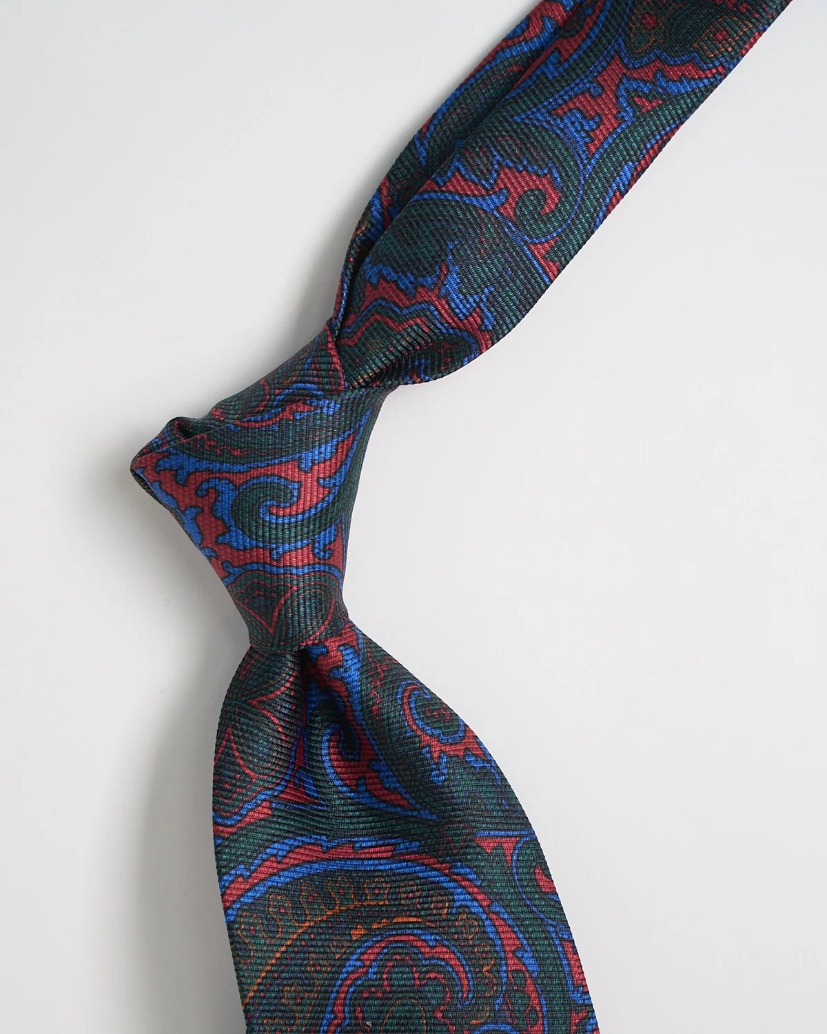 Silk Paisley Tie - Image 2