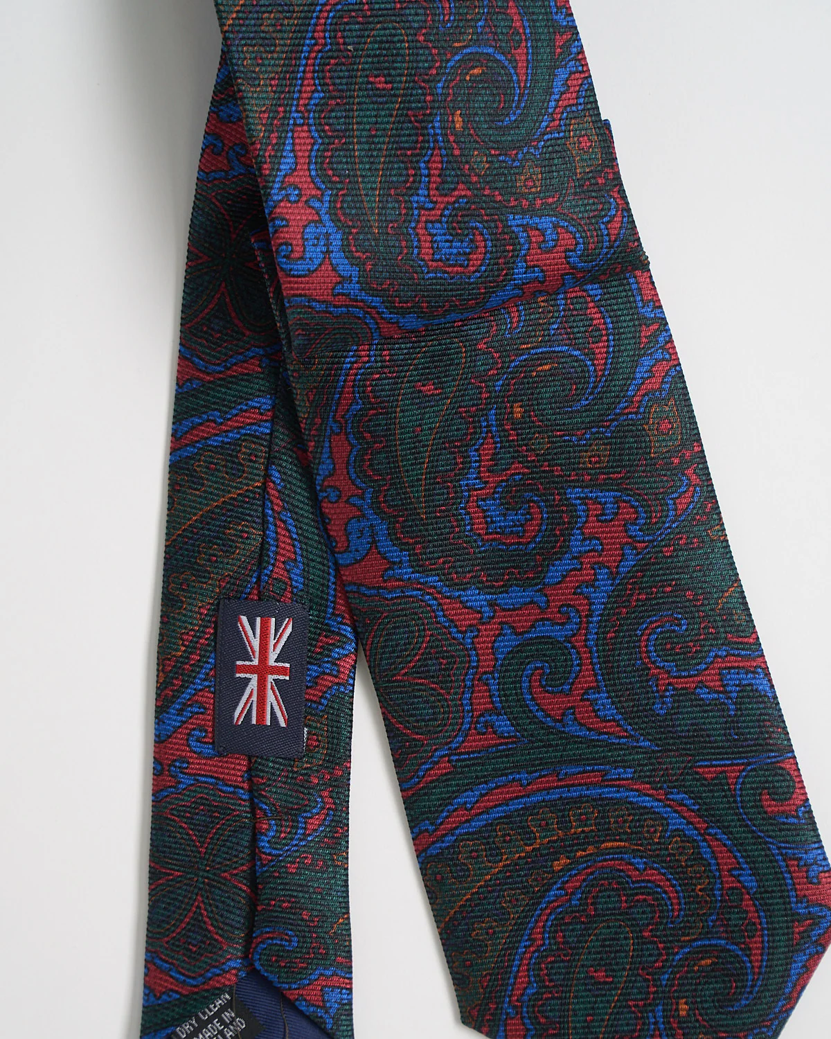 Silk Paisley Tie - Image 3