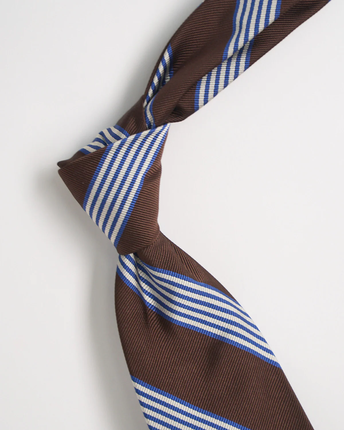 Silk Stripe Tie - Image 2
