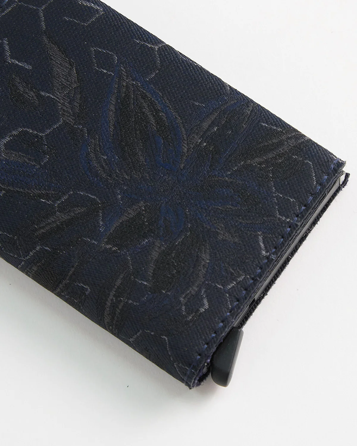 Slimwallet Jacquard Magnolia Navy - Image 3
