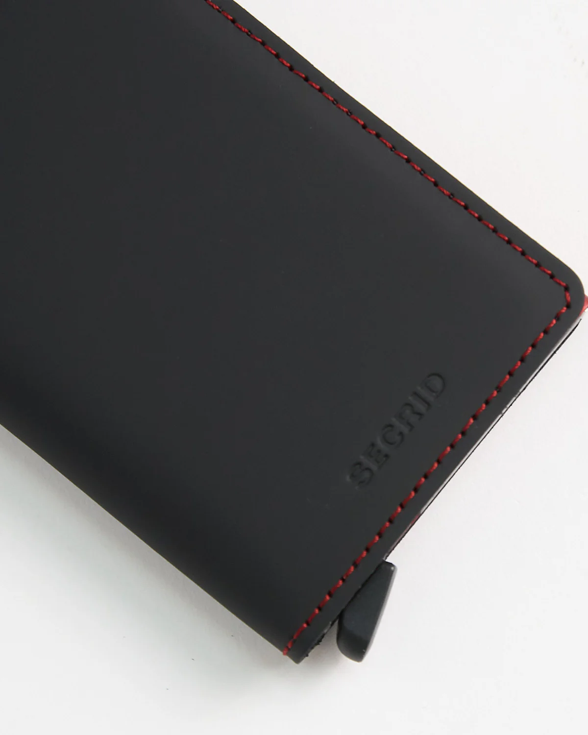 Slimwallet Matte Black & Red - Image 3
