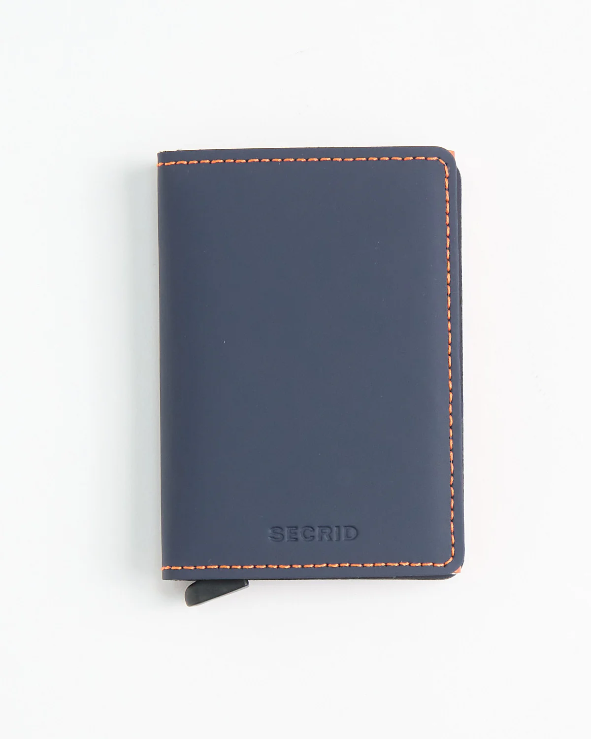 Slimwallet Matte Nightblue & Orange