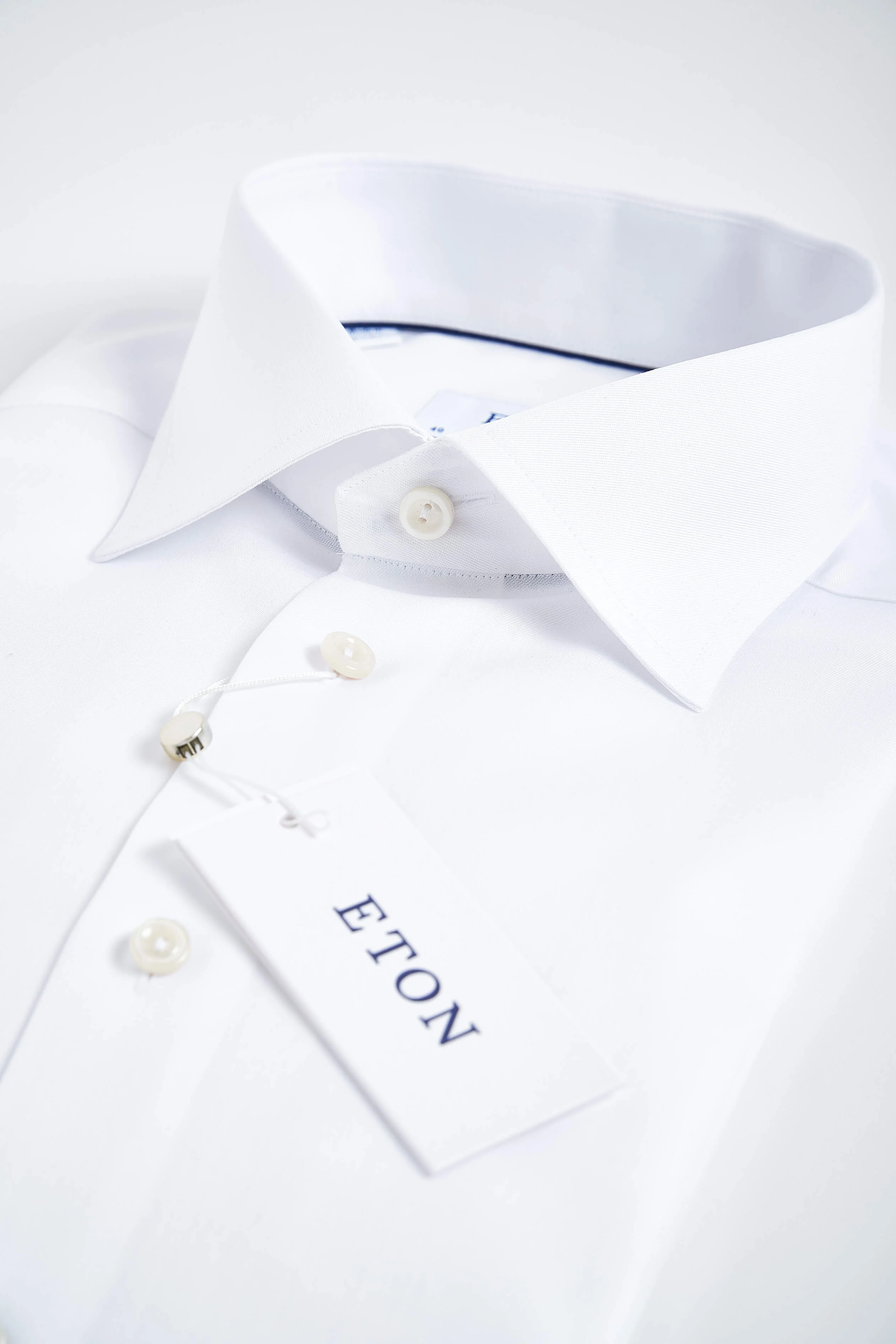 Signature Twill Super Slim Shirt / White - Image 3