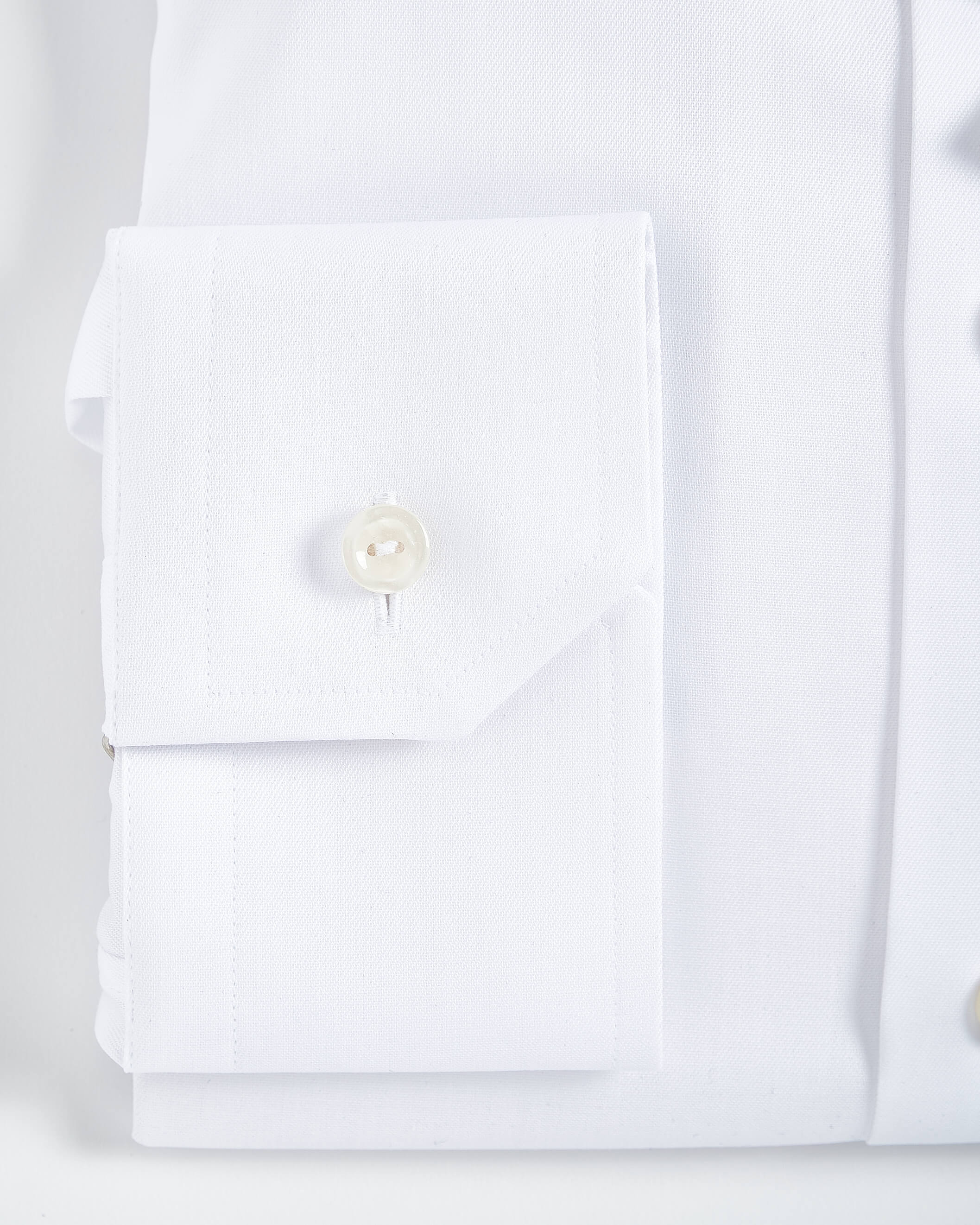 Signature Twill Super Slim Shirt / White - Image 4