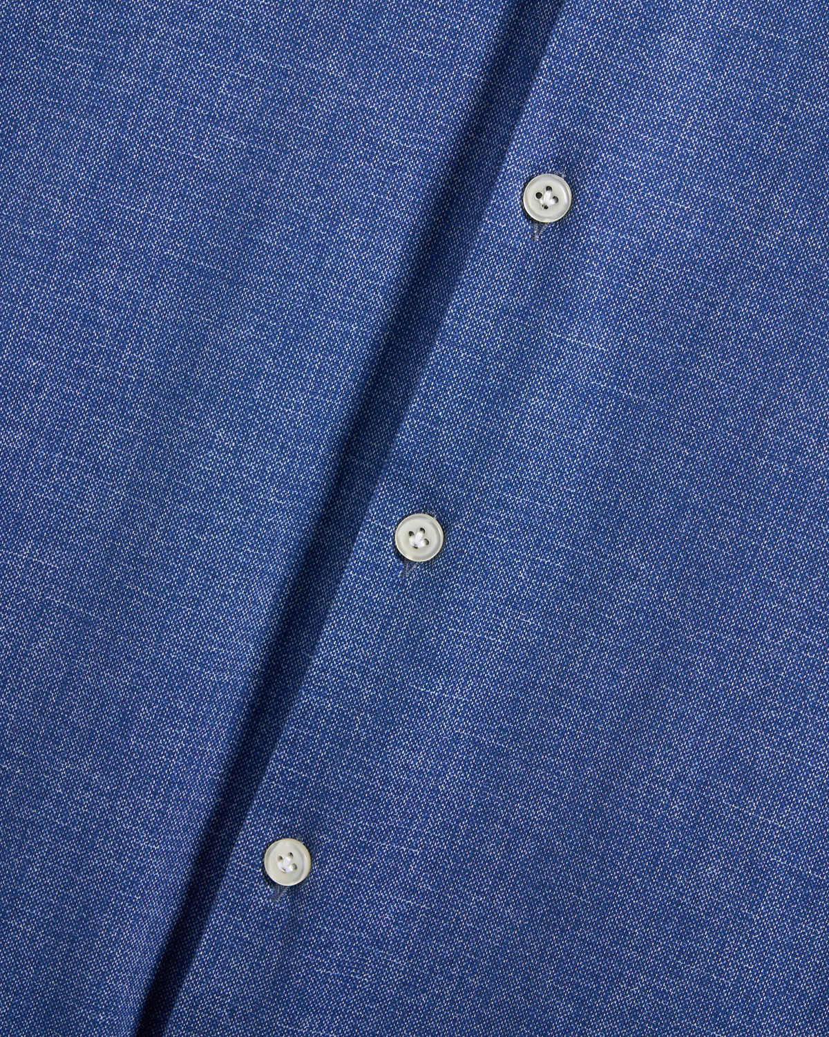 Blue Melange Lux Jersey Shirt - Image 3