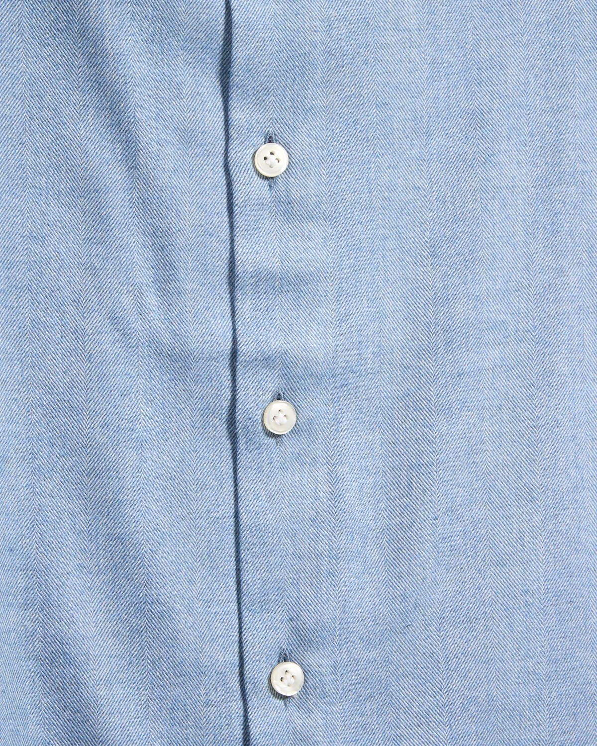 Cotton Lyocell Luxury Herringbone Flannel Comfort Fit Sport Shirt - Image 4