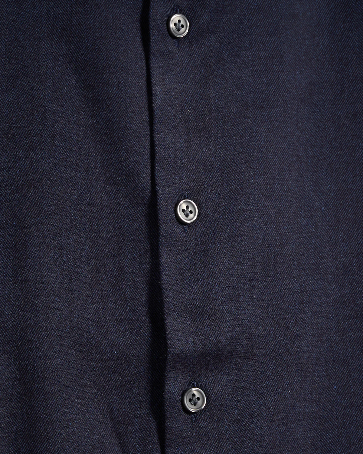 Cotton Lyocell Luxury Herringbone Flannel Comfort Fit Sport Shirt - Image 4