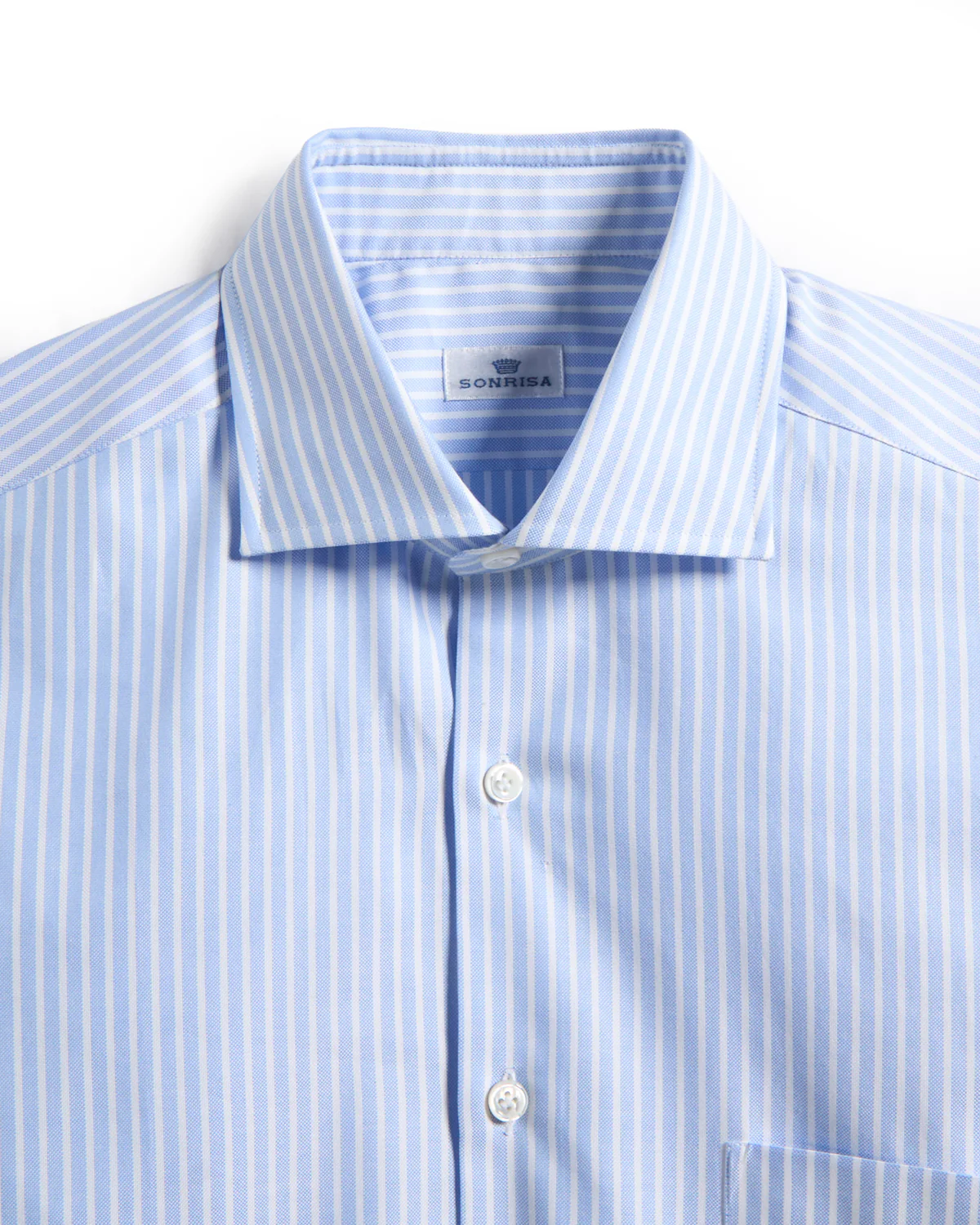 Piqué Blue Bengal Shirt - Image 2