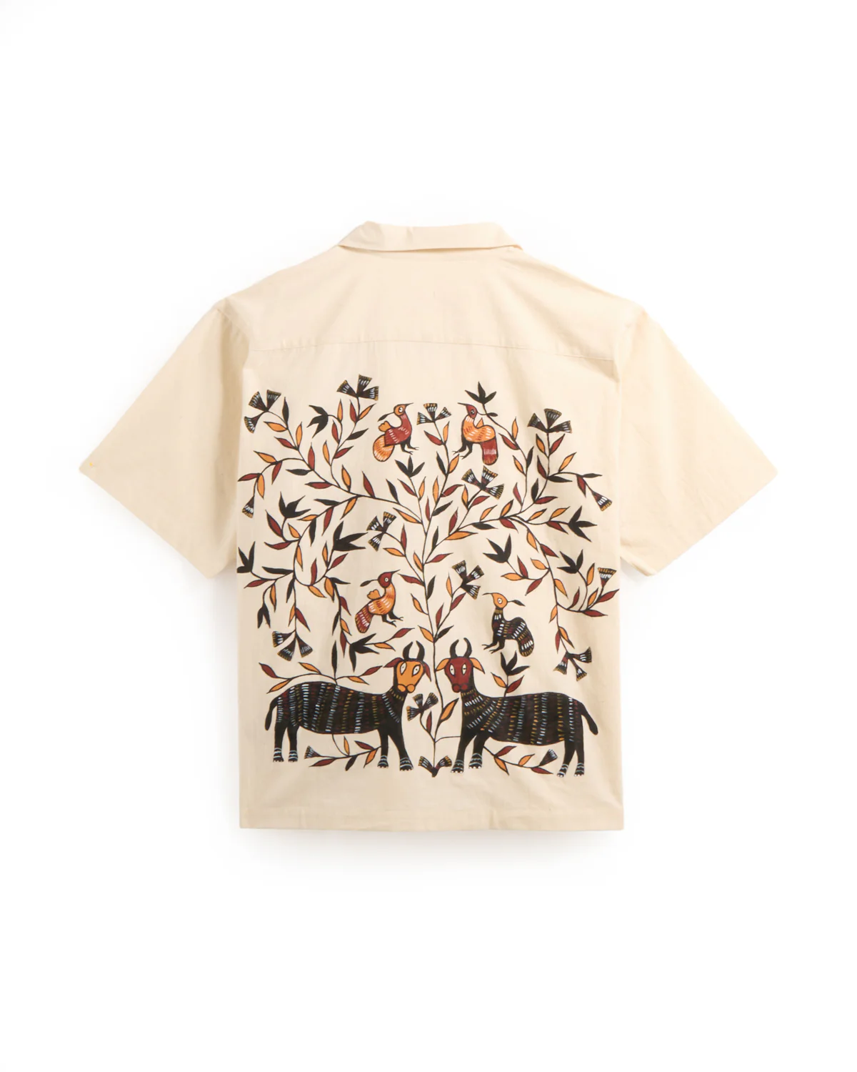 White Cotton Twill Shirt - Image 2