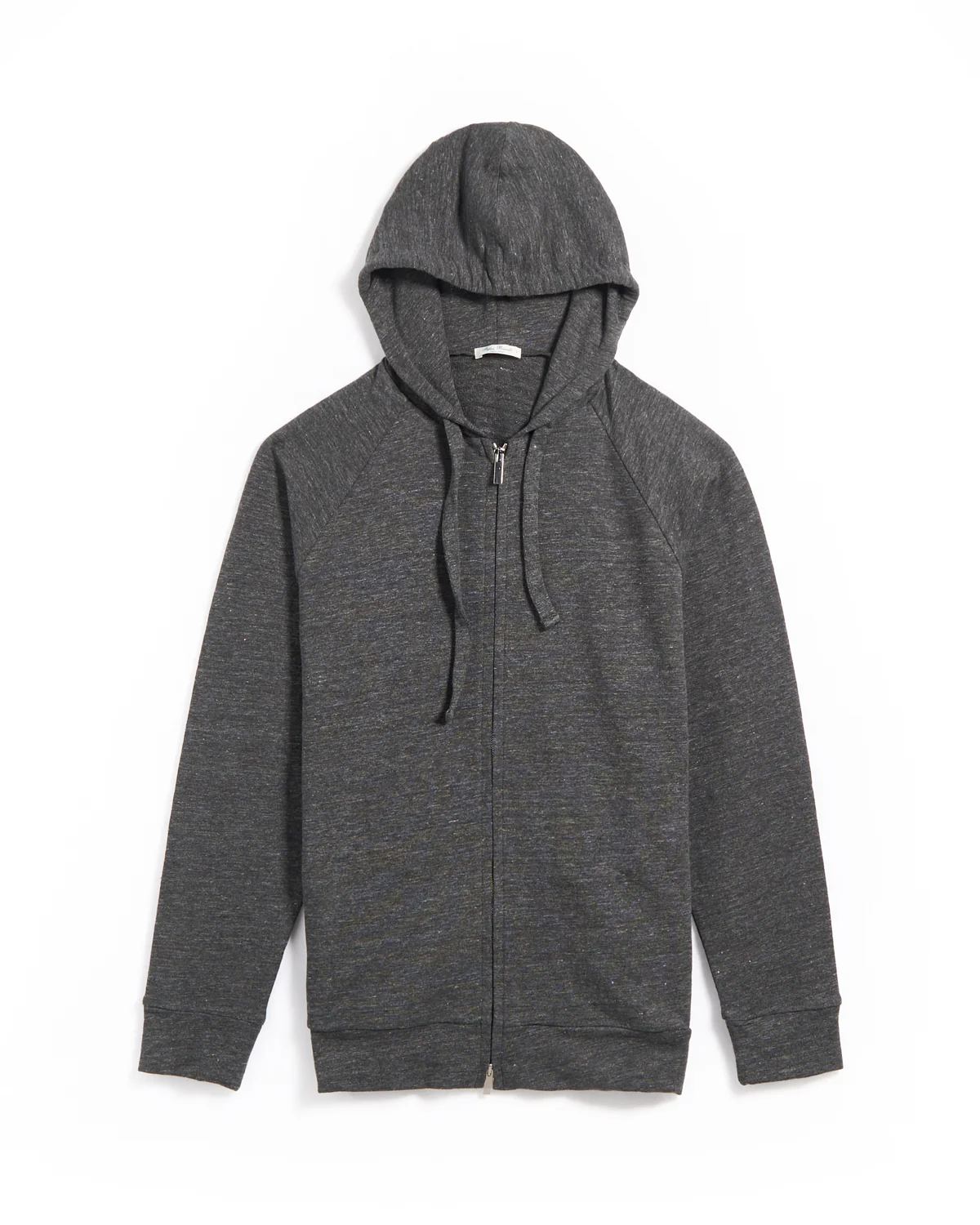 Jonathan Linen Jersey Zip Luxury Hoodie