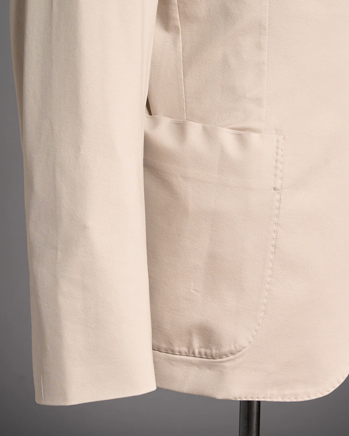 Luxury Cotton Stretch Sweater Blazer - Image 3