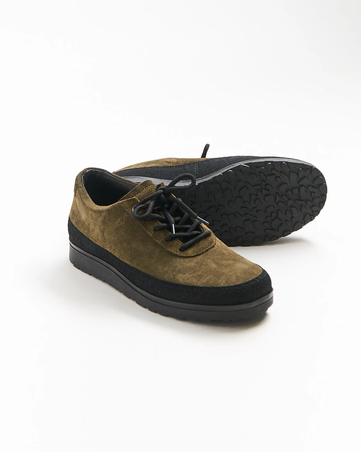 Suede 'Explorer' Shoes With Mudguard