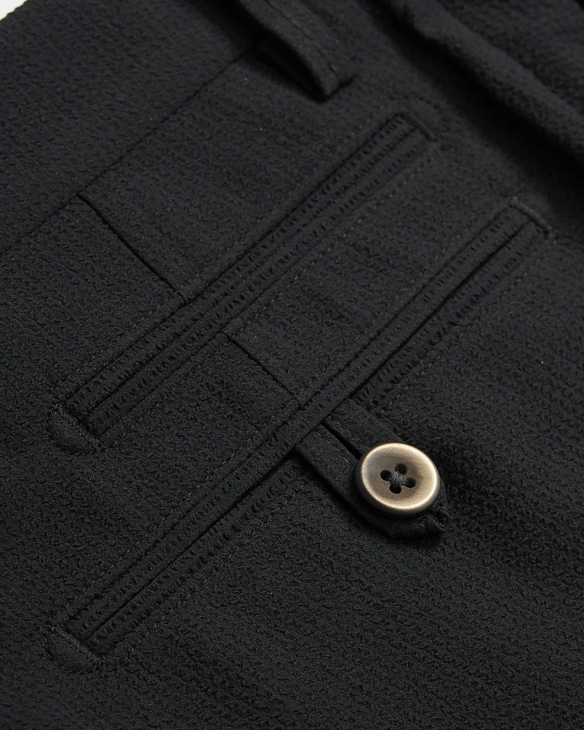 Techno Seersucker Pants / Black - Image 7