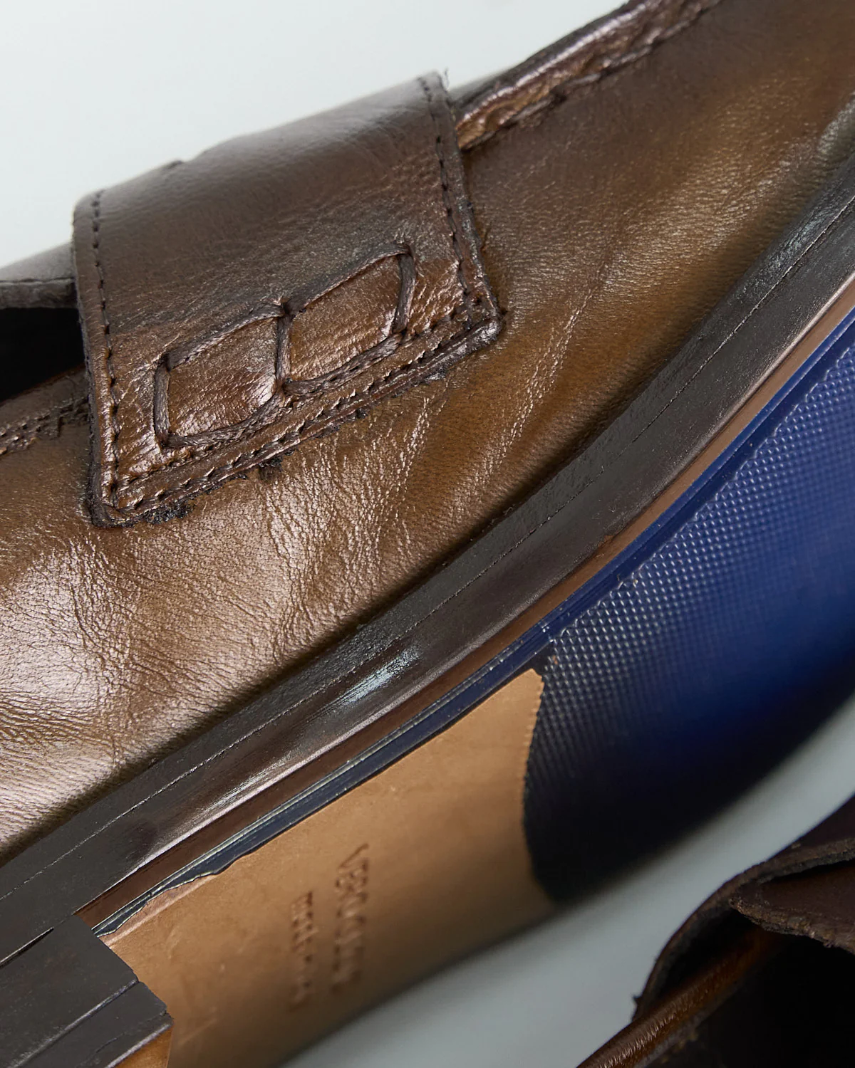 Sheepskin Burnished Moc Penny Loafers - Image 6