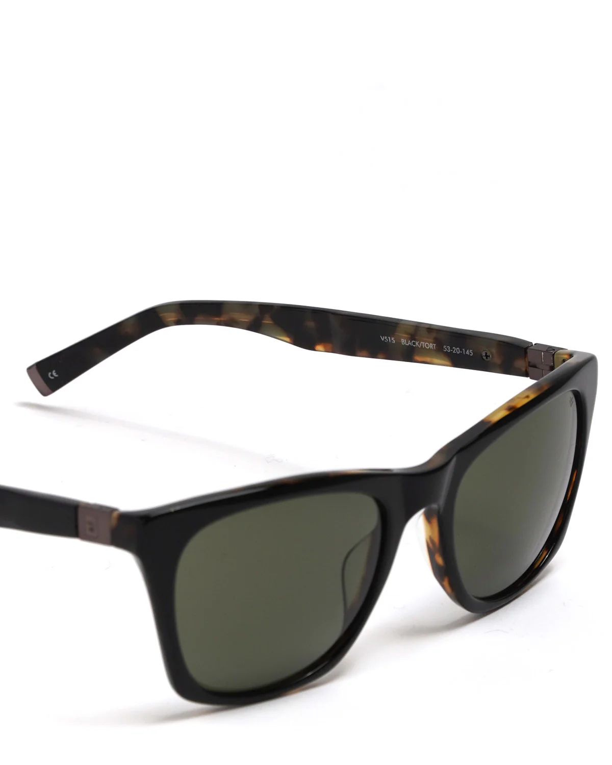 V515 Thick Frame Sunglasses / Black Tortoise - Image 3